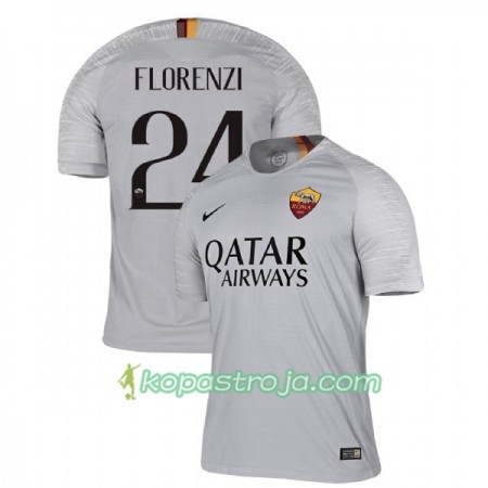 Billiga Fotbollströjor AS Roma Florenzi 24 Borta tröja 2018/19 Kortärmad